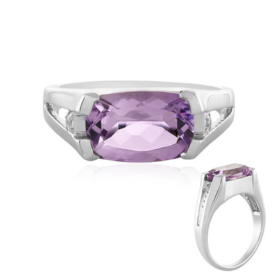 Lavendel-Amethyst-Silberring