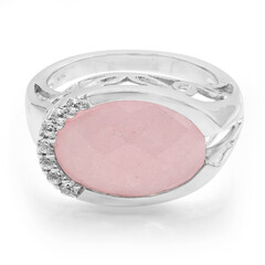 Jade-Silberring