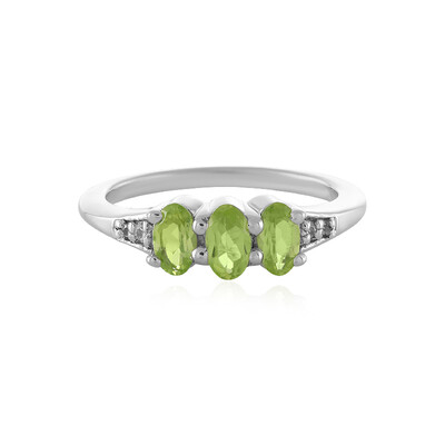 Arizona-Peridot-Silberring