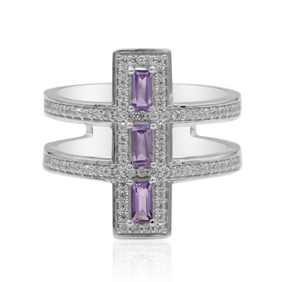 Amethyst-Silberring