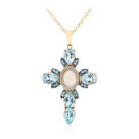 Welo-Opal-Silberhalskette