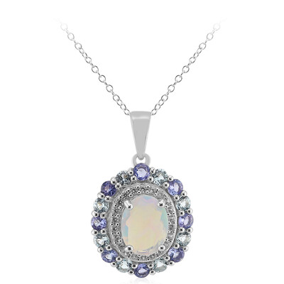 Welo-Opal-Silberhalskette
