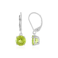 Arizona-Peridot-Silberohrringe