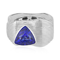 AAA-Tansanit-Goldring (de Melo)