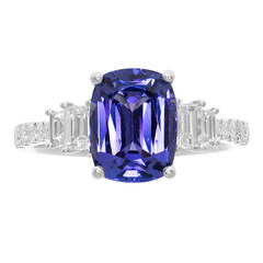 AAA-Tansanit-Goldring (CIRARI)