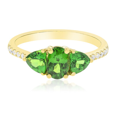 AAA-Tsavorit-Goldring (CIRARI)