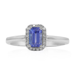 AAA-Tansanit-Goldring (CIRARI)