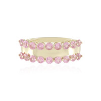 Pinkfarbener Burmesischer Spinell-Goldring (de Melo)