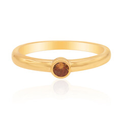 Oranger Saphir-Goldring