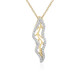 Lupenreiner (F) Brillant-Goldhalskette (LUCENT DIAMONDS)