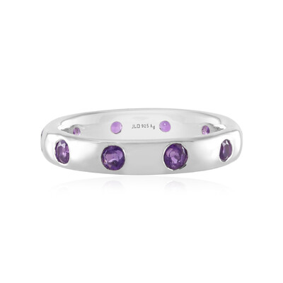 Sibirischer Amethyst-Silberring