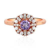Bolivianischer Amethyst-Silberring