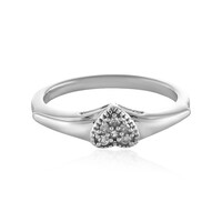 I1 (I) Diamant-Silberring
