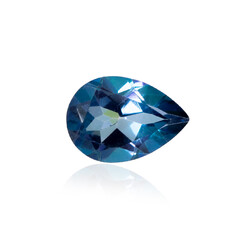 Blauer Mystik-Topas 0,69 ct