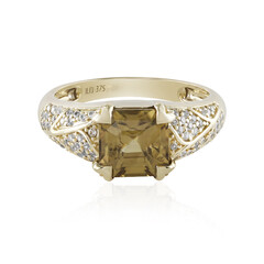 Gelber Zirkon-Goldring (Adela Gold)