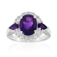Sambia-Amethyst-Silberring