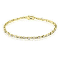 (H) Diamant-Goldarmband (CIRARI)