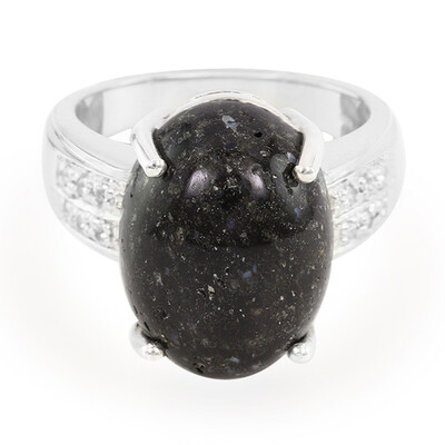 Leoparden-Opal-Silberring