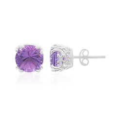 Amethyst-Silberohrringe
