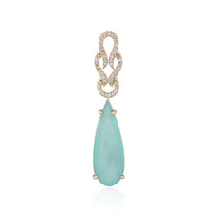 Paraiba-Opal-Goldanhänger (AMAYANI)
