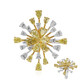 Gelber SI2 Brillant-Goldring (CIRARI)