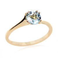 Santa Maria-Aquamarin-Goldring