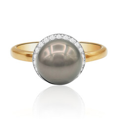 Tahitiperlen-Goldring (TPC)