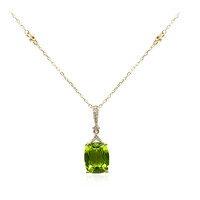 Dashihe-Peridot-Goldhalskette (CIRARI)