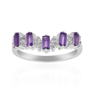 Sambia-Amethyst-Silberring