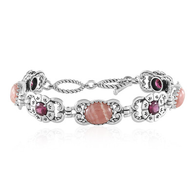 Edelstein-Silberarmband (Desert Chic)