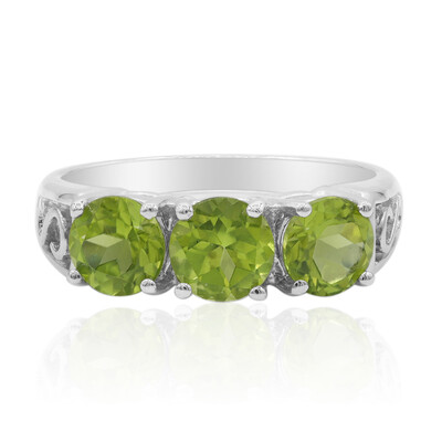 Peridot-Silberring