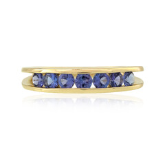 AAA-Tansanit-Goldring (de Melo)