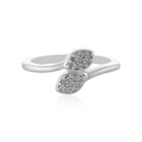 I2 (I) Diamant-Silberring