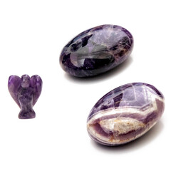 Geschenkset "Zen und Stein" Amethyst (Lapis Vitalis)