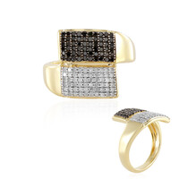 Diamant-Silberring
