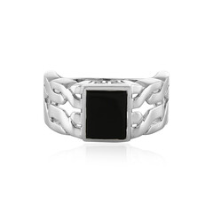 Onyx-Herren-Silberring