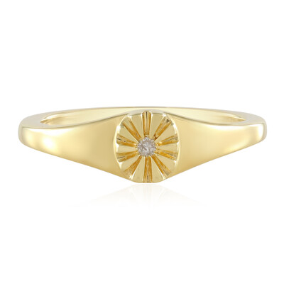 I2 (I) Diamant-Silberring