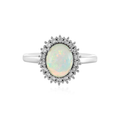 Welo-Opal-Silberring