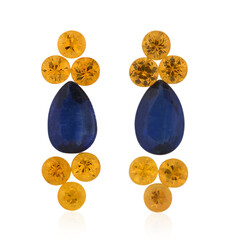 Kyanite und Saphire 1,808 ct