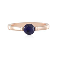 Blauer Madagaskar-Saphir-Silberring