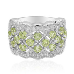Peridot-Silberring