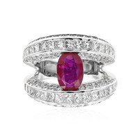 Burmesischer Rubin-Goldring (Estée Collection)
