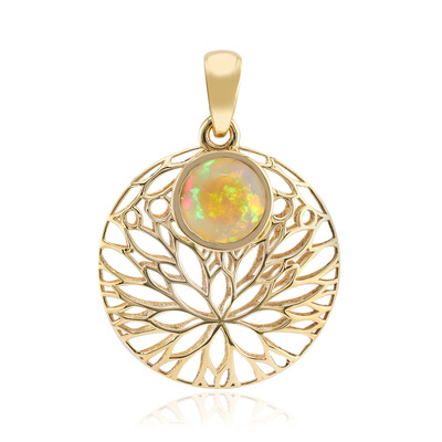 AAA-Welo-Opal-Goldanhänger (Ornaments by de Melo)