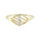 I2 (I) Diamant-Silberring