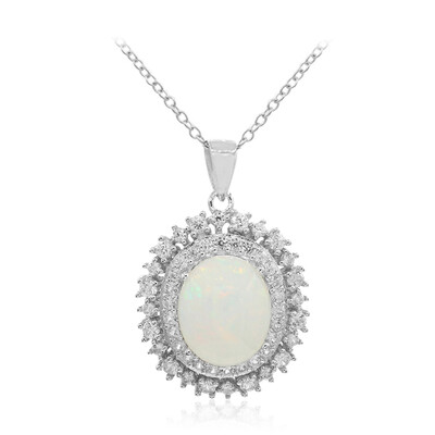Welo-Opal-Silberhalskette
