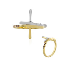 Diamant-Silberring