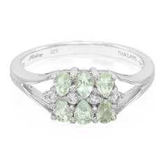 Paraiba-Turmalin-Silberring