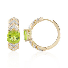 Peridot-Goldohrringe (SUHANA)