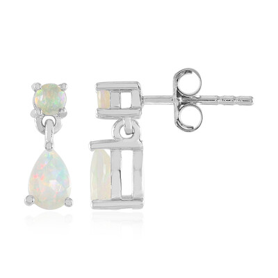 Welo-Opal-Silberohrringe