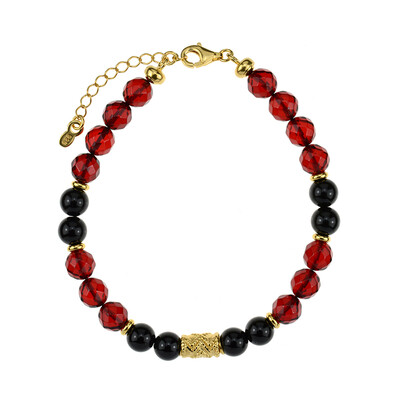 Edelstein-Silberarmband (dagen)